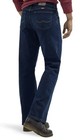 Wrangler Men s Five Star Medium Stretch  Relaxed Fit Bootcut Jean Dark Denim