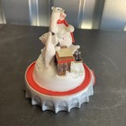  rare Numbered  1996 Franklin Mint Coca-cola Bears   Cheers  Slide  Ice Skate