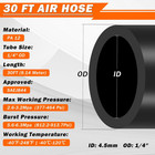 Air Line Kit For Air Spring Bag Suspension With Fittings  30 Ft Pa Hose Truck A