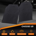 2pcs 10x12  Tactical Body Armor Plates Bullet Proof Light Weight Level 3a Curved