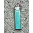 Hello Kitty Pez Dispenser Clear Head Turquoise Stem Candy Dispenser