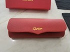Cartier Sunglasses Hard Case W  Cleaning Cloth  Box  Bag
