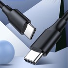 6ft Type-c To Type-c Usb Charging Cable For Samsung S24 S25 Google Sony