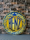 Vintage Mercedes-benz Sign     Old 1909 Mercedes Emblem     19 7   50cm 