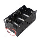 Battery Holder For D Battery 1 2 3 4 8 Position Cell Case Box With Wire switch