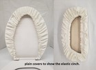 Checked Gingham Toilet Seat Lid And Tank Cover Set  10 Colors Available 