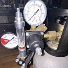 10 Lb Co2 Aluminum Tank Cylinder 3al1800 W  Regulator Dual Gauges