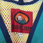 Stormy Seas Inflatable Co2 Life Vest Pfd Teal Blue Size L Made In Usa