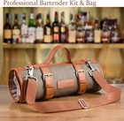 Travel Bartender Kit  22 Piece Bar Tools Set With Stainless Steel Accessories