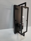 Hdc Kenton 4 75  1-light Black Industrial Wall Sconce With Cage Frame