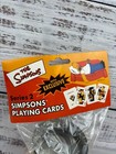 The Simpsons Duff Beer Can With Series 2 Playing Cards 2002 Vintage New Sealed