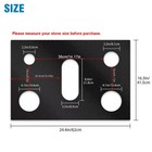 2pcs Kitchen Gas Range Stove Top Burner Cover Guard Protector Reusable Non-stick