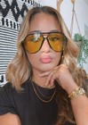 Retro Aviator Sunglasses For Women Men Oversized Classic 70s Vintage Trendy T   