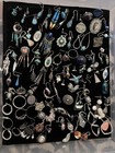 Lot Sterling Silver 925 558 G Turquoise Single Earrings Stones Native Mexico Etc