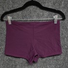 Lanteri New York Shorts Adult Medium Burgundy Dance Casual