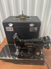 Vintage 1948 Singer Featherweight Model 221-1 Sewing Machine Works Well