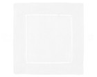 White 6  Hemstitch Cocktail Napkins - 55  Linen   45  Cotton - Embroidery Blanks