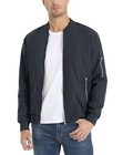 Men s Thin Bomber Jacket Full-zip Spring Fall Casual Sportswear Lightweight Coat
