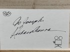 Richard Crenna Signed Index Card