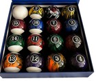 Champion  Marble Pool Balls Set   Dark Marble  Complete 16 Ball Set Aaa Quality