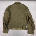 Vintage Canadian Military Jacket Mens Small Green Mastercraft Army Battledress