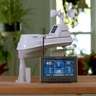 Weather Station With Rain Gauge Wind Speed direction Hd Display  01535 