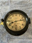 Vintage Chelsea Us Maritime Commission Ship Clock Bakelite With Key