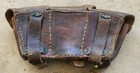 Turkish Mauser Leather Ammo Pouch 3 Cell Vintage Military Surplus 8mm M98 M1935