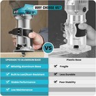 Cordless Compact Router For Makita 18v Battery  bare Tool   6 Variable Speeds Ro