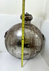 Antique Indo Persian Mughal Tinned Copper Pilgrim Flask Canteen Islamic 20 5   