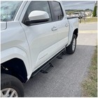 For 24-26 Toyota Tacoma Double crew Cab Drop Bcta Running Board Blk Side Step