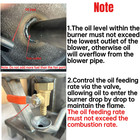 Indoors Smokeless Waste Oil Stove Oil Burner Heating Furnace Burning Tool Home-