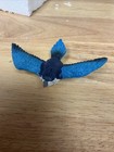 Blue Jay Fly-thru Window Magnet 3d Resin Decoration 4    Realistic Bird New