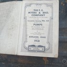 Antique Vintage Myers Co Ashland Oh Complete Catalog No  63 1931