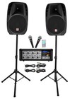 Rockville Dual 15  Android iphone ipad laptop tv Youtube Karaoke Machine system