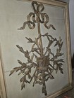 C  1780 Monumental Antique French Neoclassical Carved Wood Architectural Panel