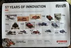 Yamaha Snowmobiles Final Edition 24   x36    Poster  2024-25  57 Years Of Innovation