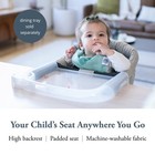 Portable Baby High Chair Inglesina Fast Table Cream Up To 37 Lbs Babies Toddlers