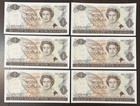 New Zealand  1  Unc   Consecutive Series 6 Banknotes