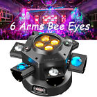 6 Arms Bee Eye 10led Light Stage Moving Head Beam Light Laser Dj Disco Party Bar