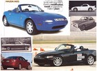 60 Lot Mazda Vehicles With Sport Cars  Variety Of Magazine Clips  Usa Mail  3 60