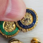 Michigan Department Of Corrections Employee Service Award Pin Lot - 10 15 20 25