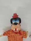 Vintage Disney Jiminy Cricket   Rare Goofy Hand Puppet Gund Rubber Head Toy Read