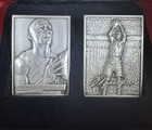 Michael Jordan  649 Set 4 Troy Oz Silver   Bronze Mini Cards 1996 Highland Mint