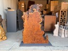 Stunning Natural Wood Burl Slab     Unique Live Edge Wood Art   Luxury Home Decor