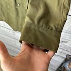 Vintage Vietnam Era Sateen Og-107 9oz Usaf Military Jacket Men   s Medium  stains 