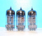 12at7 Ecc81 Rca Radio Audio Amplifier Vintage Vacuum Tubes 3 Valves Tested 12at7