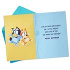 Hallmark Bluey Musical Birthday Card With 5 8 Inches X 8 3 Inches  Hip Hooray