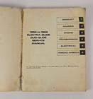 Vntg 1959-69  Harley Davidson Service Manual Electra Glide Duo-glide Fl flh-1200