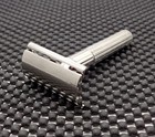 Vintage 1940 s Gillette Fat Handle Tech  De Safety Razor  Clean 